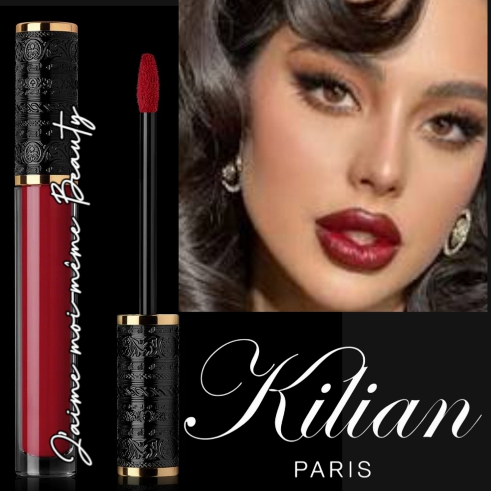 Kilian Intoxicating Rouge Perfumed Liquid Lipstick - Cool Toned Blue-Red